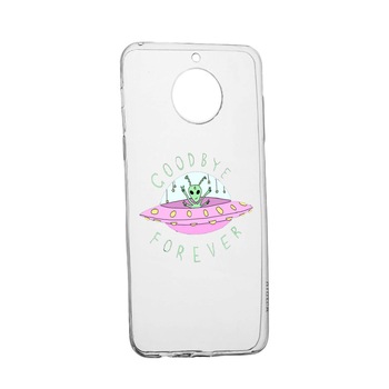 Husa de protectie Universe, Planeta UFO Good Bye, pentru Motorola Moto G6 PLAY, rezistenta la uzura, anti-alunecare, din silicon Premium, 474 Husa de protectie Universe, Planeta UFO Good Bye, pentru Motorola Moto G6 PLAY, rezistenta la uzura, anti-alunecare, din silicon Premium, 474