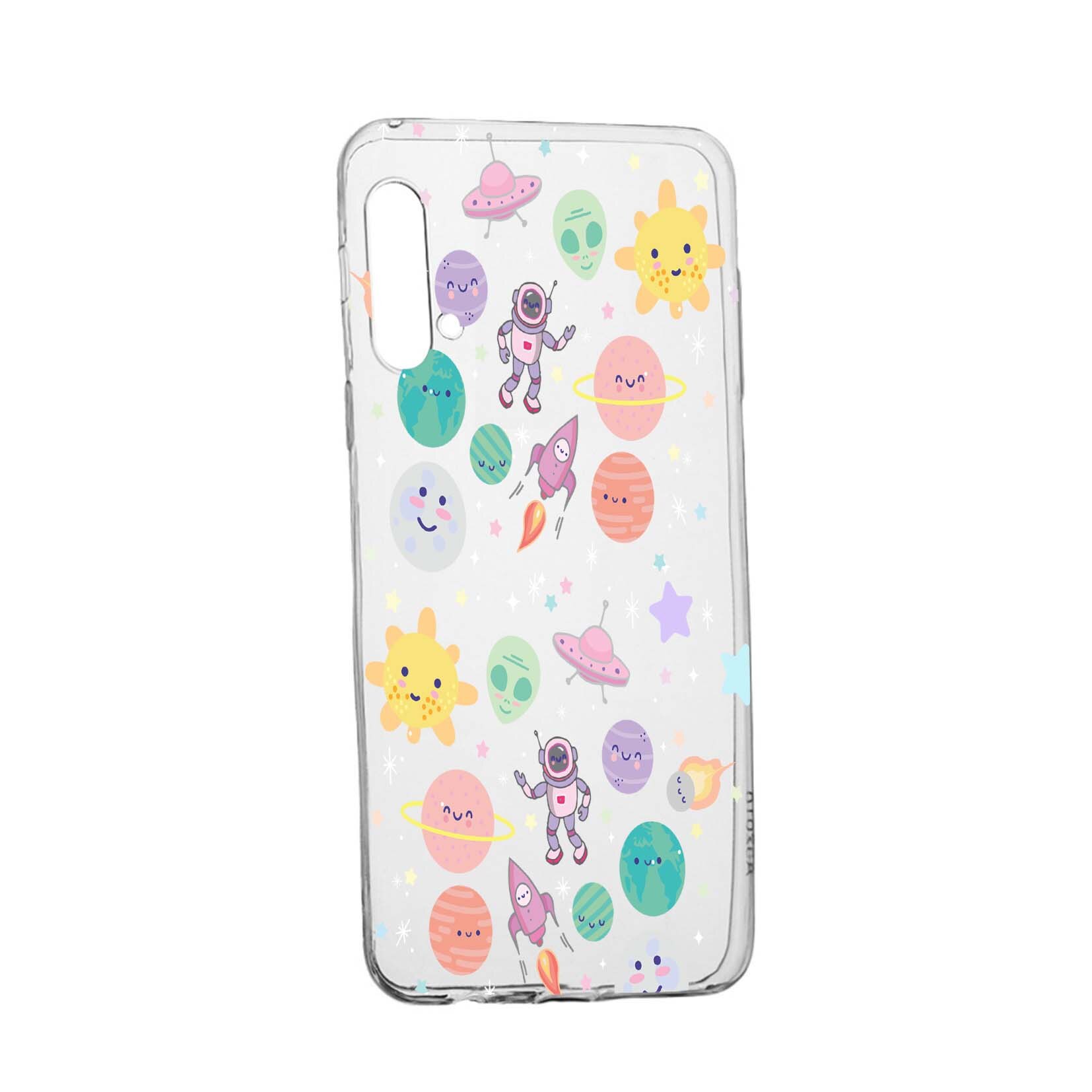 Husa de protectie Universe, Planeta UFO, pentru Huawei Honor 20 Pro, rezistenta la uzura, anti-alunecare, din silicon Premium, 473