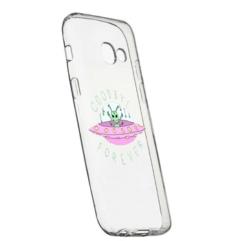Husa de protectie Universe, Planeta UFO Good Bye, pentru Samsung Galaxy A5 2017, rezistenta la uzura, anti-alunecare, din silicon Premium, 474 Husa de protectie Universe, Planeta UFO Good Bye, pentru Samsung Galaxy A5 2017, rezistenta la uzura, anti-alunecare, din silicon Premium, 474