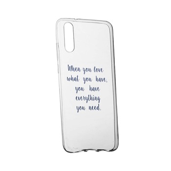 Husa de protectie cu mesaj Love, pentru Samsung Galaxy M10, rezistenta la uzura, anti-alunecare, din silicon Premium, 476 Husa de protectie cu mesaj Love, pentru Samsung Galaxy M10, rezistenta la uzura, anti-alunecare, din silicon Premium, 476