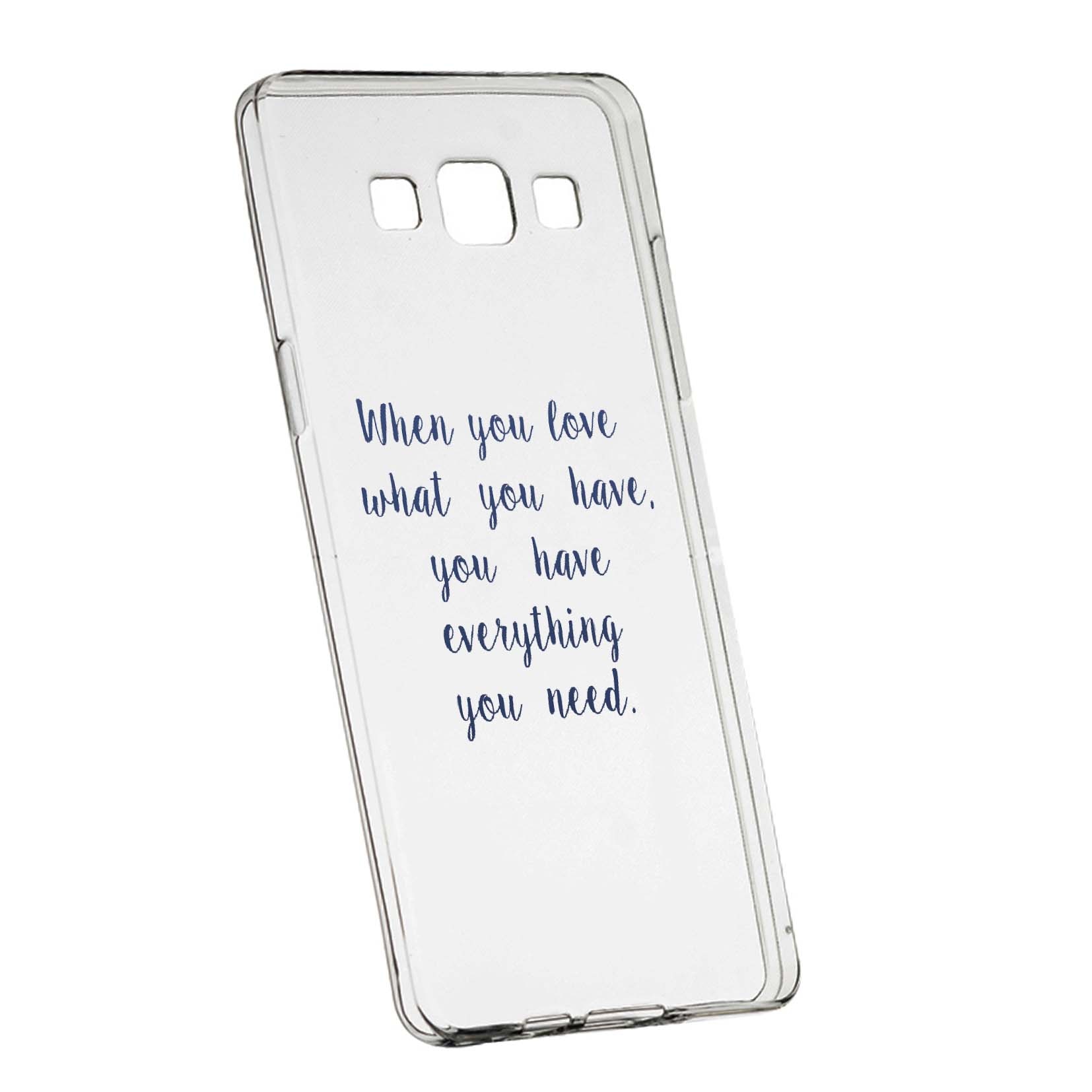 Husa de protectie cu mesaj Love, pentru Samsung Galaxy J5 2016, rezistenta la uzura, anti-alunecare, din silicon Premium, 476