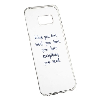 Husa de protectie cu mesaj Love, pentru Samsung Galaxy S8 Plus, rezistenta la uzura, anti-alunecare, din silicon Premium, 476 Husa de protectie cu mesaj Love, pentru Samsung Galaxy S8 Plus, rezistenta la uzura, anti-alunecare, din silicon Premium, 476