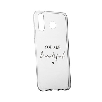 Husa de protectie cu mesaj You Are Beautiful, pentru Samsung Galaxy A9 2018, rezistenta la uzura, anti-alunecare, din silicon Premium, 477 Husa de protectie cu mesaj You Are Beautiful, pentru Samsung Galaxy A9 2018, rezistenta la uzura, anti-alunecare, din silicon Premium, 477