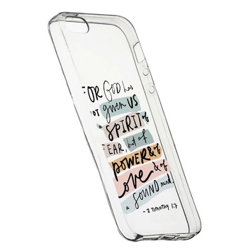 Husa de protectie cu mesaj Bible, pentru Apple iPhone 5 / 5S / SE, rezistenta la uzura, anti-alunecare, din silicon Premium, 481 Husa de protectie cu mesaj Bible, pentru Apple iPhone 5 / 5S / SE, rezistenta la uzura, anti-alunecare, din silicon Premium, 481