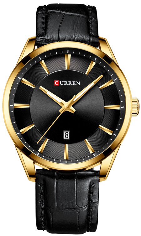 Ceas de mana barbati casual, CURREN - M8365NGOLD