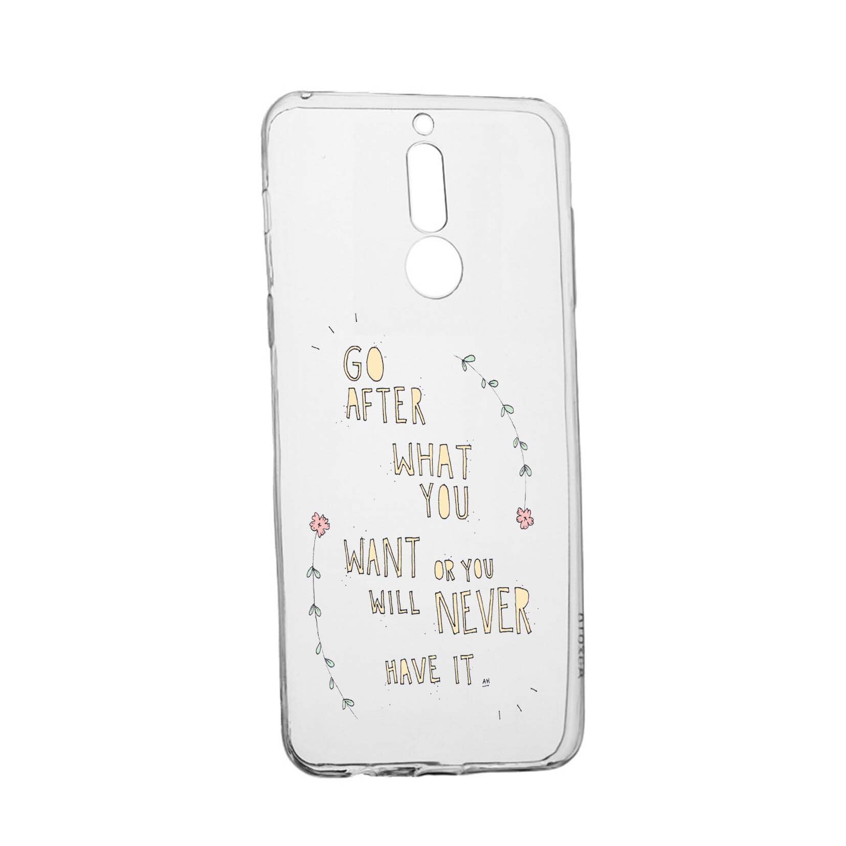 Husa de protectie cu mesaj Be Positive, pentru Sony Xperia 1/ XZ4, rezistenta la uzura, anti-alunecare, din silicon Premium, 483