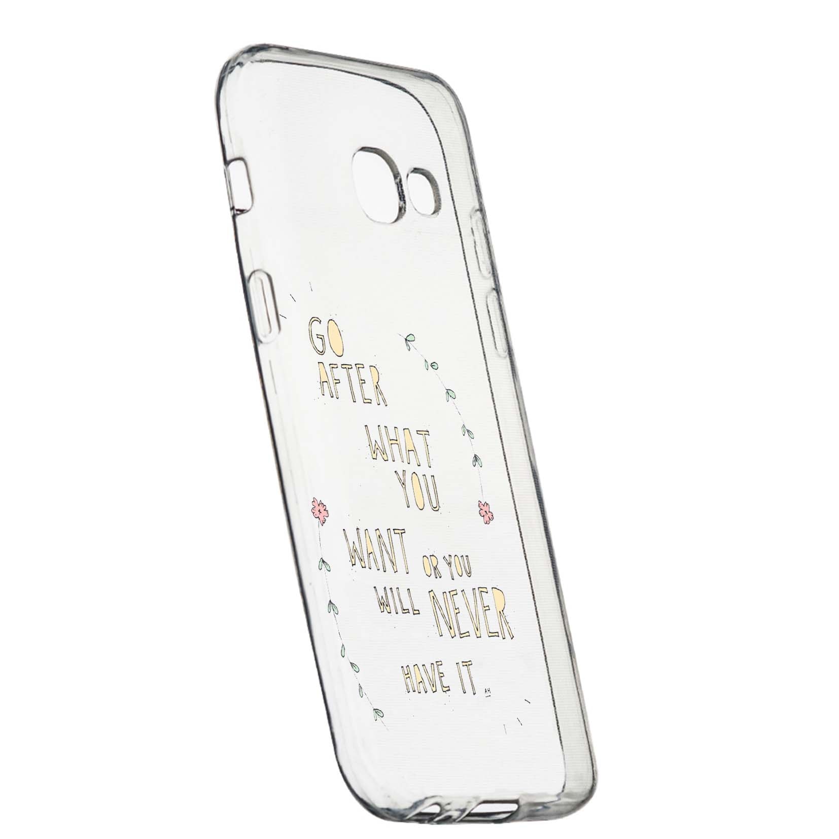 Husa de protectie cu mesaj Be Positive, pentru Samsung Galaxy Xcover 4, rezistenta la uzura, anti-alunecare, din silicon Premium, 483