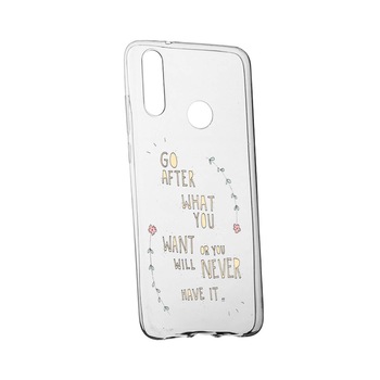 Husa de protectie cu mesaj Be Positive, pentru Xiaomi Mi A3 Lite, rezistenta la uzura, anti-alunecare, din silicon Premium, 483 Husa de protectie cu mesaj Be Positive, pentru Xiaomi Mi A3 Lite, rezistenta la uzura, anti-alunecare, din silicon Premium, 483