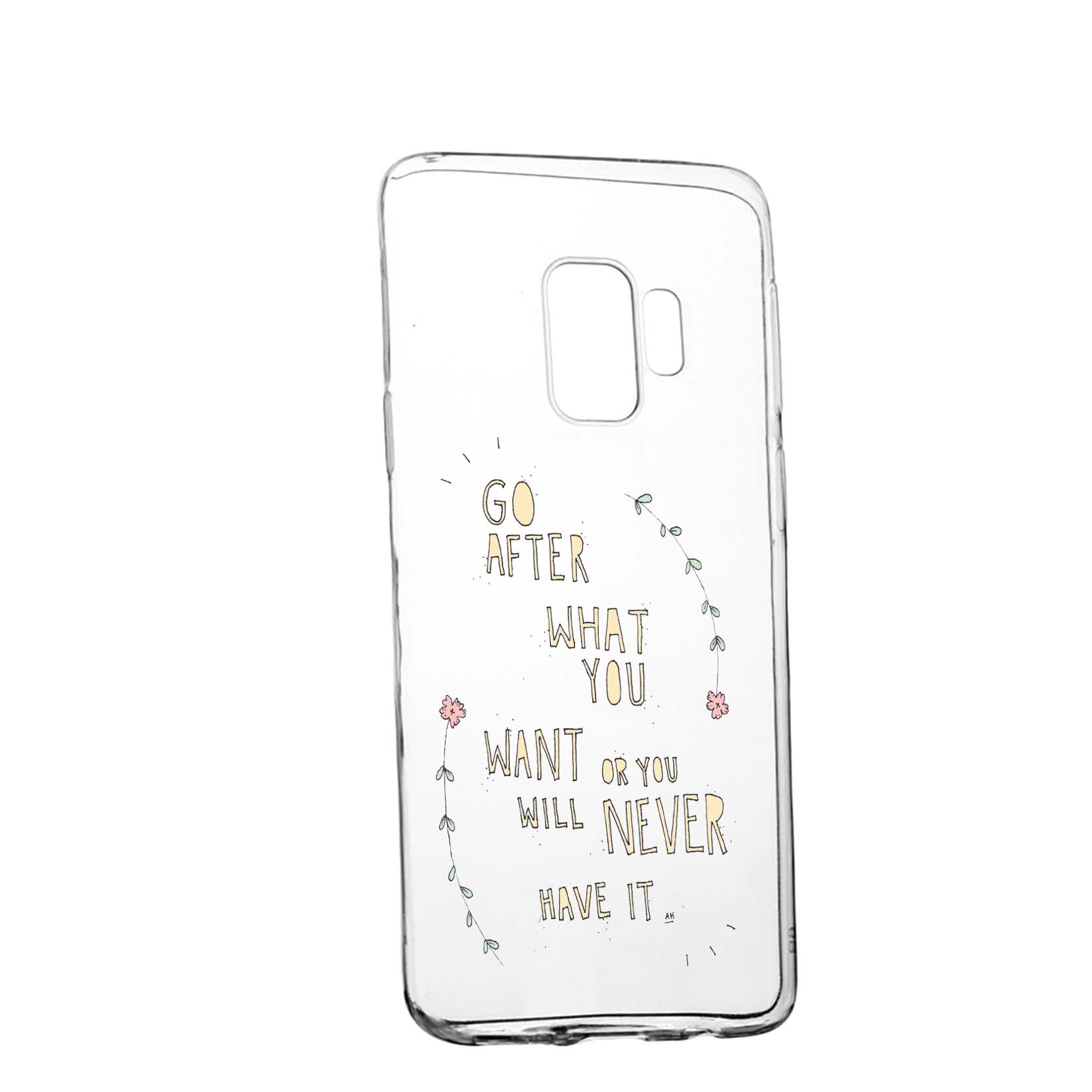 Husa de protectie cu mesaj Be Positive, pentru Huawei Mate 20 Lite, rezistenta la uzura, anti-alunecare, din silicon Premium, 483