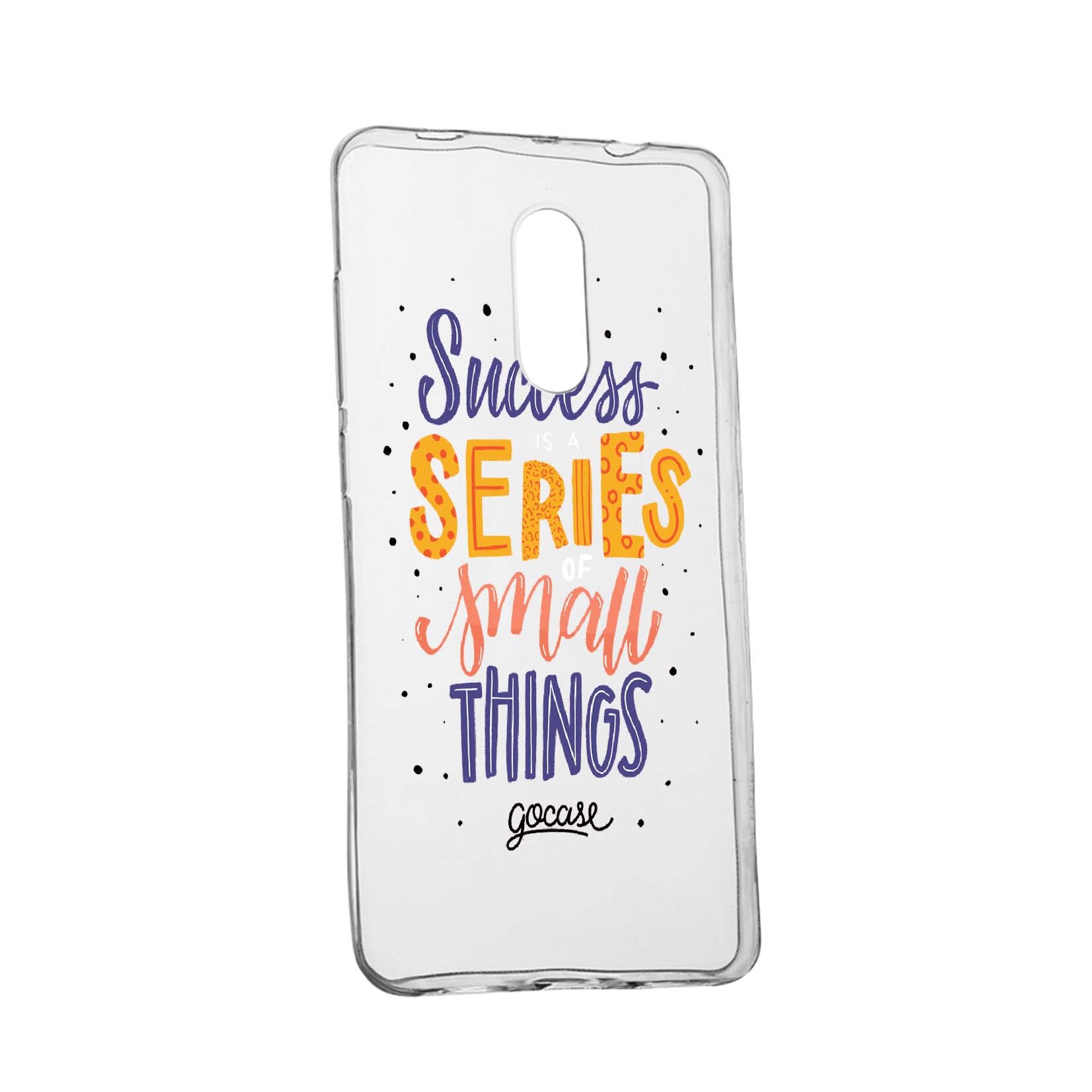 Husa de protectie cu mesaj Success, pentru LG K8 2018, rezistenta la uzura, anti-alunecare, din silicon Premium, 485
