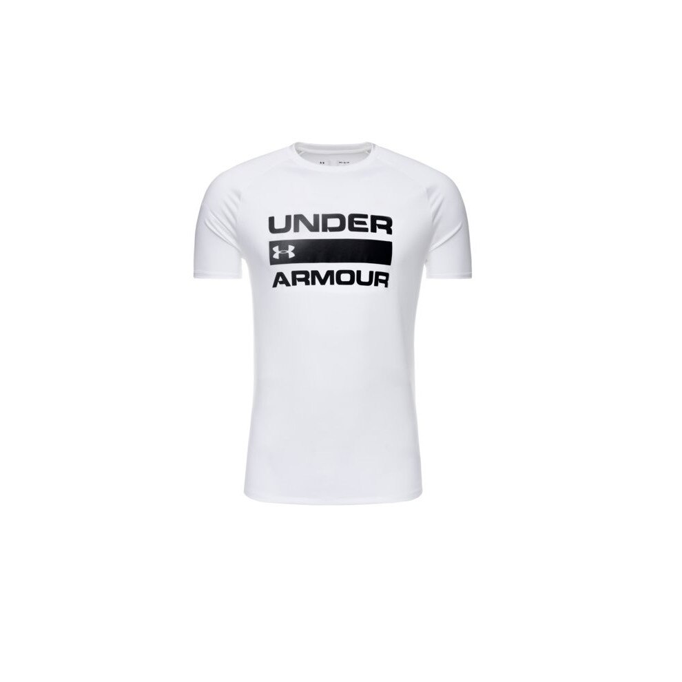 Tricou Under Armour Team Issue Wordmark Alb