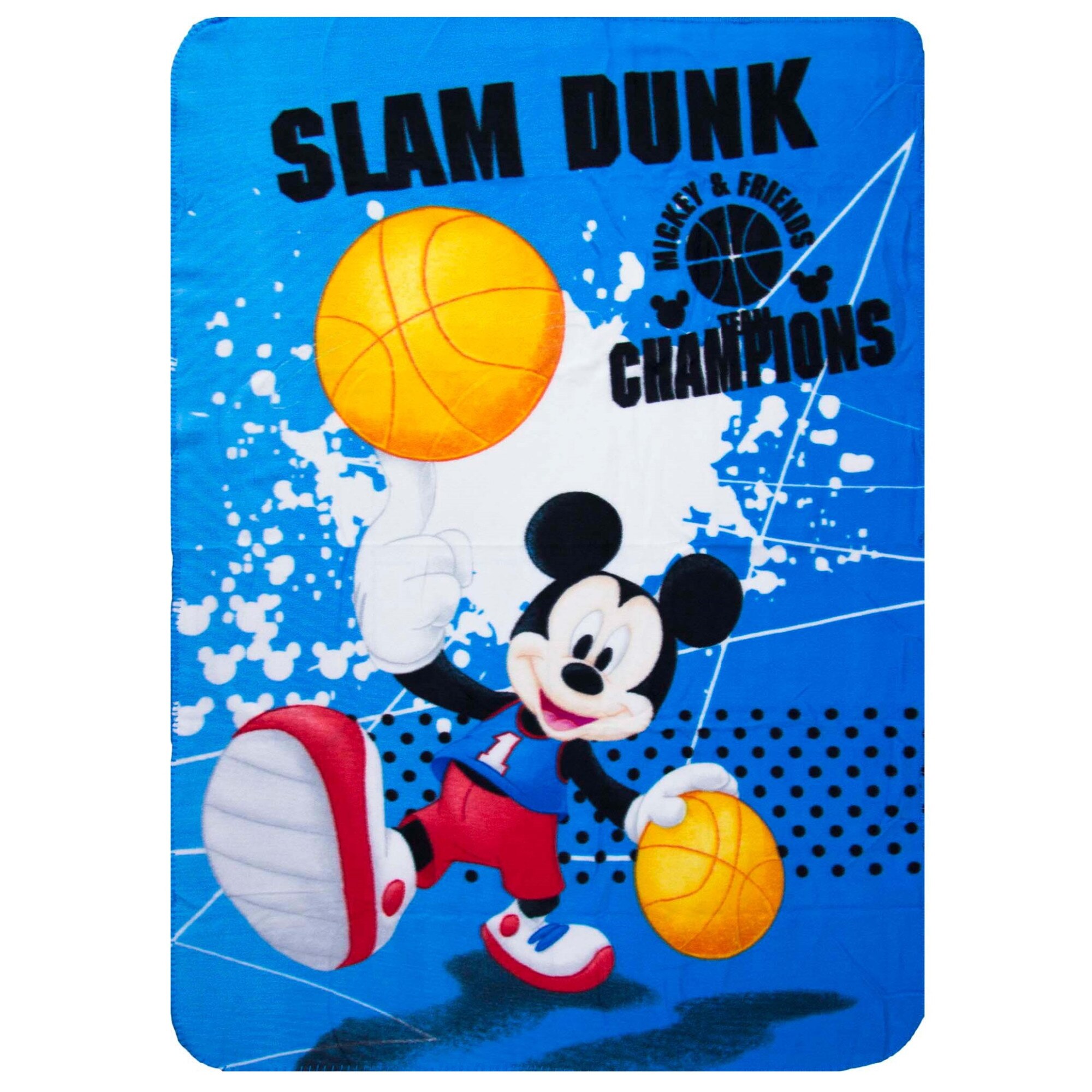 Paturica, polar, slam dunk, Mickey Mouse, 100 x 150 cm