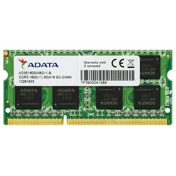 Memorie laptop ADATA 2GB DDR3 1600MHz AD3S1600C2G11-R Memorie laptop ADATA 2GB DDR3 1600MHz AD3S1600C2G11-R