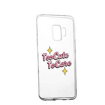 Husa de protectie cu mesaj Too Cute, pentru Xiaomi Pocophone F1, rezistenta la uzura, anti-alunecare, din silicon Premium, 488 Husa de protectie cu mesaj Too Cute, pentru Xiaomi Pocophone F1, rezistenta la uzura, anti-alunecare, din silicon Premium, 488