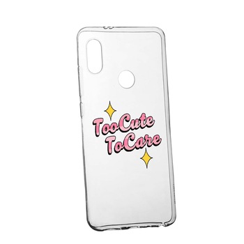Husa de protectie cu mesaj Too Cute, pentru Xiaomi Mi8, rezistenta la uzura, anti-alunecare, din silicon Premium, 488 Husa de protectie cu mesaj Too Cute, pentru Xiaomi Mi8, rezistenta la uzura, anti-alunecare, din silicon Premium, 488