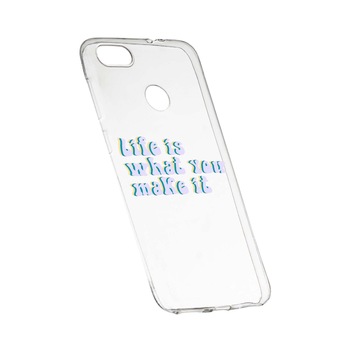 Husa de protectie cu mesaj Life is..., pentru Huawei Mate 9, rezistenta la uzura, anti-alunecare, din silicon Premium, 491 Husa de protectie cu mesaj Life is..., pentru Huawei Mate 9, rezistenta la uzura, anti-alunecare, din silicon Premium, 491