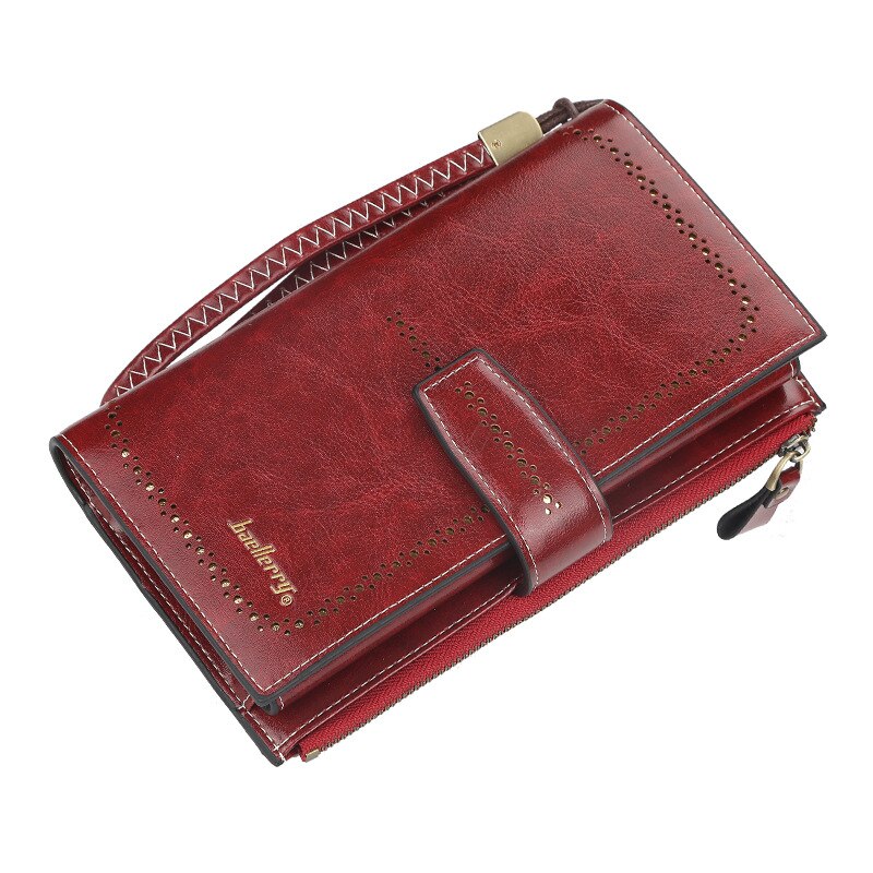 Portofel dama Baellerry, BTG-856ZX-N1629, Rosu, Piele