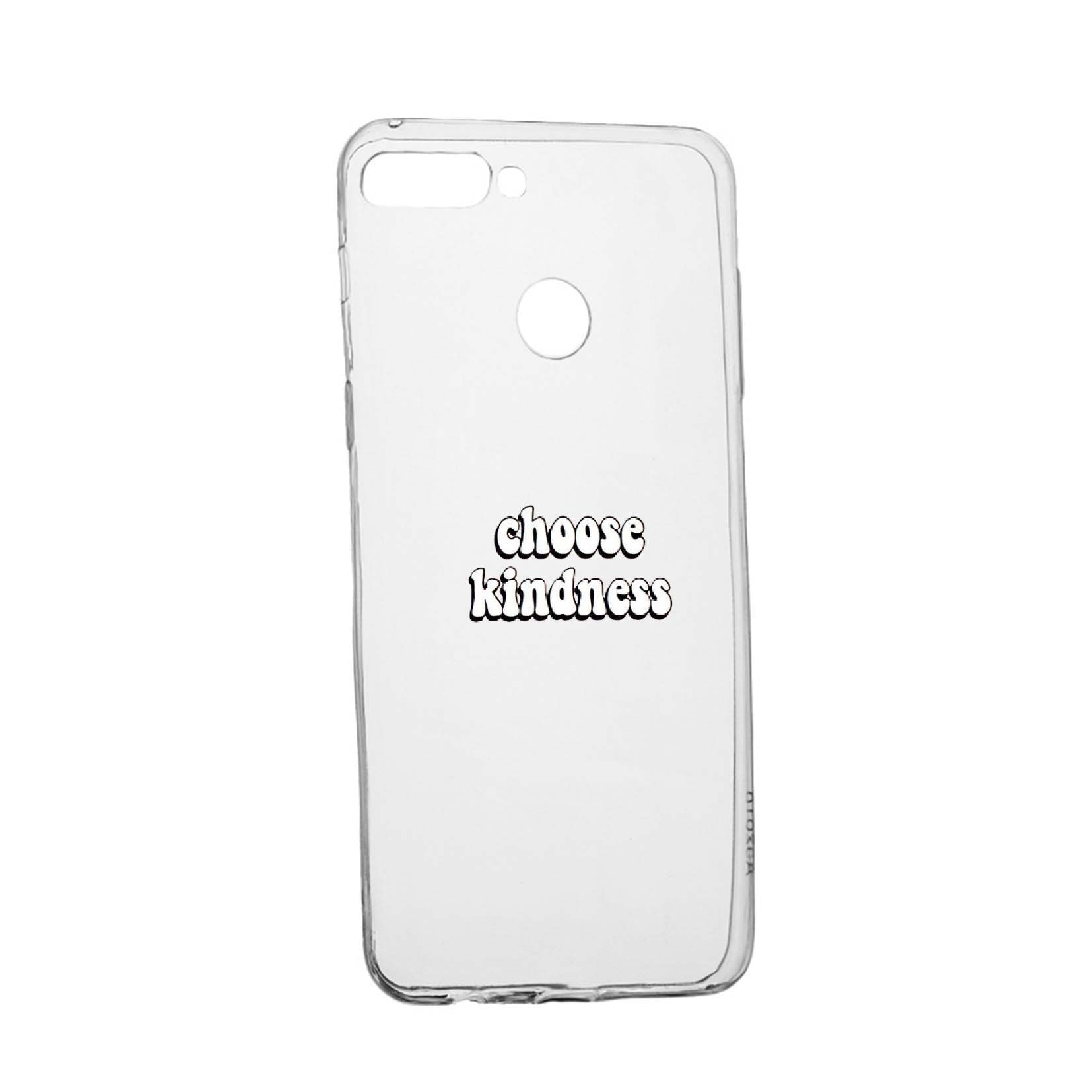 Husa de protectie cu mesaj Kindness, pentru Xiaomi Redmi Note 7, rezistenta la uzura, anti-alunecare, din silicon Premium, 478