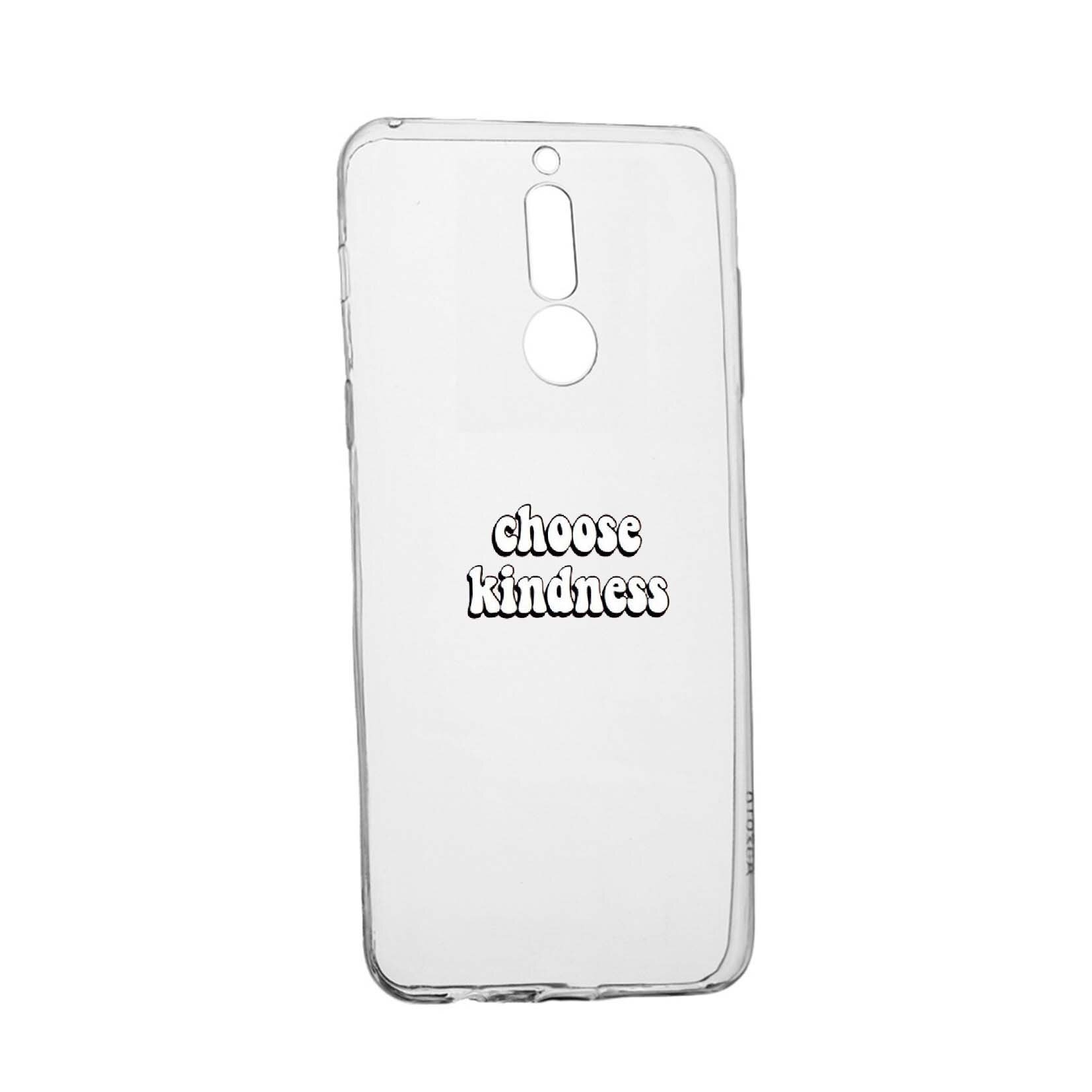 Husa de protectie cu mesaj Kindness, pentru Sony Xperia 1/ XZ4, rezistenta la uzura, anti-alunecare, din silicon Premium, 478