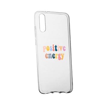 Husa de protectie cu mesaj Positive Energy, pentru Xiaomi Mi 9 SE, rezistenta la uzura, anti-alunecare, din silicon Premium, 479 Husa de protectie cu mesaj Positive Energy, pentru Xiaomi Mi 9 SE, rezistenta la uzura, anti-alunecare, din silicon Premium, 479