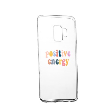 Husa de protectie cu mesaj Positive Energy, pentru LG G7/G7 ThinQ, rezistenta la uzura, anti-alunecare, din silicon Premium, 479 Husa de protectie cu mesaj Positive Energy, pentru LG G7/G7 ThinQ, rezistenta la uzura, anti-alunecare, din silicon Premium, 479