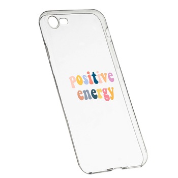 Husa de protectie cu mesaj Positive Energy, pentru Apple iPhone 6 / 6S, rezistenta la uzura, anti-alunecare, din silicon Premium, 479 Husa de protectie cu mesaj Positive Energy, pentru Apple iPhone 6 / 6S, rezistenta la uzura, anti-alunecare, din silicon Premium, 479