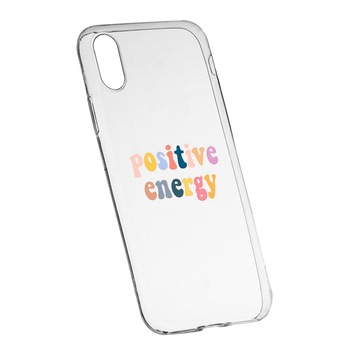 Husa de protectie cu mesaj Positive Energy, pentru Sony XA1 Plus, rezistenta la uzura, anti-alunecare, din silicon Premium, 479 Husa de protectie cu mesaj Positive Energy, pentru Sony XA1 Plus, rezistenta la uzura, anti-alunecare, din silicon Premium, 479