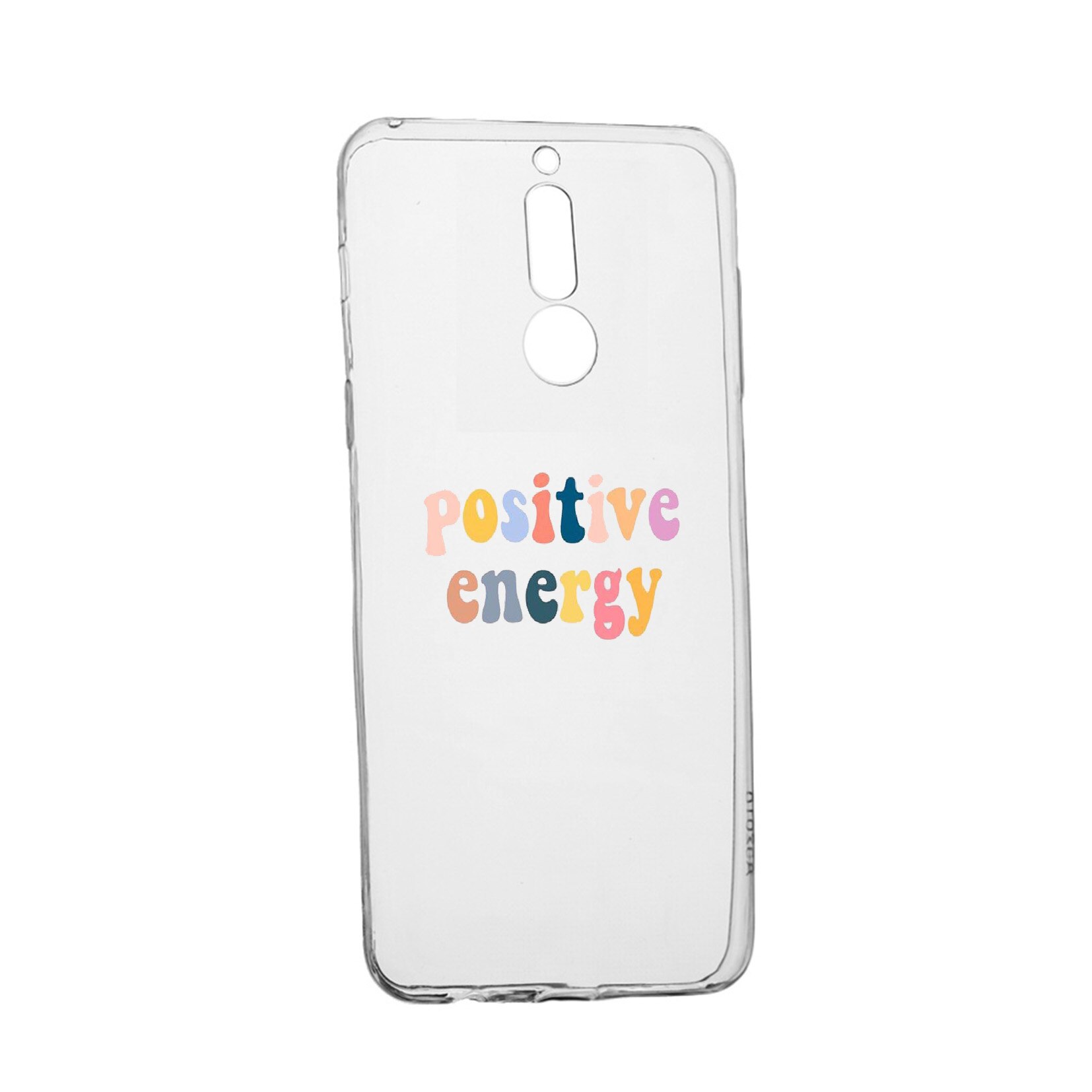 Husa de protectie cu mesaj Positive Energy, pentru Sony Xperia 1/ XZ4, rezistenta la uzura, anti-alunecare, din silicon Premium, 479