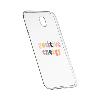 Husa de protectie cu mesaj Positive Energy, pentru LG K30 2019, rezistenta la uzura, anti-alunecare, din silicon Premium, 479 Husa de protectie cu mesaj Positive Energy, pentru LG K30 2019, rezistenta la uzura, anti-alunecare, din silicon Premium, 479