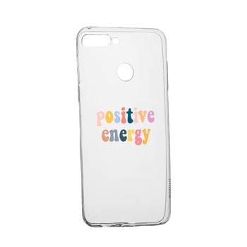 Husa de protectie cu mesaj Positive Energy, pentru Oppo A7/ AX7, rezistenta la uzura, anti-alunecare, din silicon Premium, 479 Husa de protectie cu mesaj Positive Energy, pentru Oppo A7/ AX7, rezistenta la uzura, anti-alunecare, din silicon Premium, 479