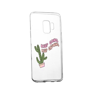 Husa de protectie cu mesaj Keep Going, pentru Xiaomi Pocophone F1, rezistenta la uzura, anti-alunecare, din silicon Premium, 482 Husa de protectie cu mesaj Keep Going, pentru Xiaomi Pocophone F1, rezistenta la uzura, anti-alunecare, din silicon Premium, 482