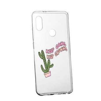 Husa de protectie cu mesaj Keep Going, pentru Xiaomi Redmi S2 / Y2, rezistenta la uzura, anti-alunecare, din silicon Premium, 482 Husa de protectie cu mesaj Keep Going, pentru Xiaomi Redmi S2 / Y2, rezistenta la uzura, anti-alunecare, din silicon Premium, 482