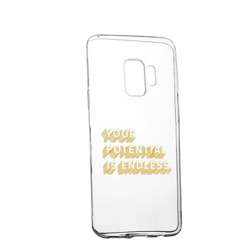 Husa de protectie cu mesaj Endless, pentru Huawei Mate 20 Lite, rezistenta la uzura, anti-alunecare, din silicon Premium, 484 Husa de protectie cu mesaj Endless, pentru Huawei Mate 20 Lite, rezistenta la uzura, anti-alunecare, din silicon Premium, 484