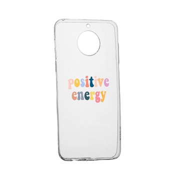 Husa de protectie cu mesaj Positive Energy, pentru Motorola Moto G7 Power, rezistenta la uzura, anti-alunecare, din silicon Premium, 479 Husa de protectie cu mesaj Positive Energy, pentru Motorola Moto G7 Power, rezistenta la uzura, anti-alunecare, din silicon Premium, 479
