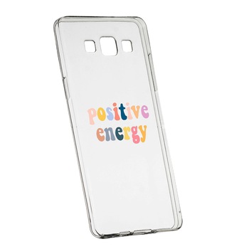 Husa de protectie cu mesaj Positive Energy, pentru Samsung Galaxy J3 2016, rezistenta la uzura, anti-alunecare, din silicon Premium, 479 Husa de protectie cu mesaj Positive Energy, pentru Samsung Galaxy J3 2016, rezistenta la uzura, anti-alunecare, din silicon Premium, 479