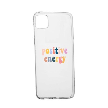 Husa de protectie cu mesaj Positive Energy, pentru Samsung Galaxy A51, rezistenta la uzura, anti-alunecare, din silicon Premium, 479 Husa de protectie cu mesaj Positive Energy, pentru Samsung Galaxy A51, rezistenta la uzura, anti-alunecare, din silicon Premium, 479
