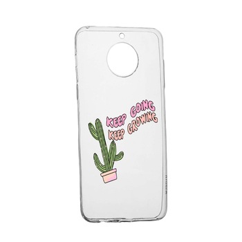 Husa de protectie cu mesaj Keep Going, pentru Motorola Moto G7 Power, rezistenta la uzura, anti-alunecare, din silicon Premium, 482 Husa de protectie cu mesaj Keep Going, pentru Motorola Moto G7 Power, rezistenta la uzura, anti-alunecare, din silicon Premium, 482