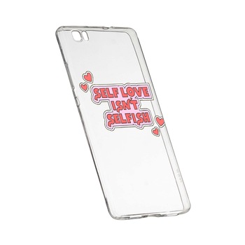 Husa de protectie cu mesaj Self Love, pentru Sony XZ1, rezistenta la uzura, anti-alunecare, din silicon Premium, 493 Husa de protectie cu mesaj Self Love, pentru Sony XZ1, rezistenta la uzura, anti-alunecare, din silicon Premium, 493