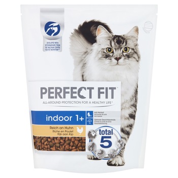 Hrana uscata pentru pisici Perfect Fit Indoor, Pui, 1.4kg Hrana uscata pentru pisici Perfect Fit Indoor, Pui, 1.4kg