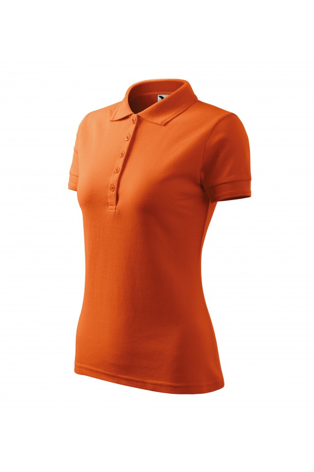 Tricou polo pentru dama, Portocaliu, 210-11, Portocaliu