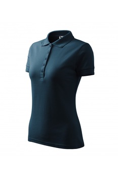 Tricou polo pentru dama, Albastru marin, 210-02, Albastru Tricou polo pentru dama, Albastru marin, 210-02, Albastru