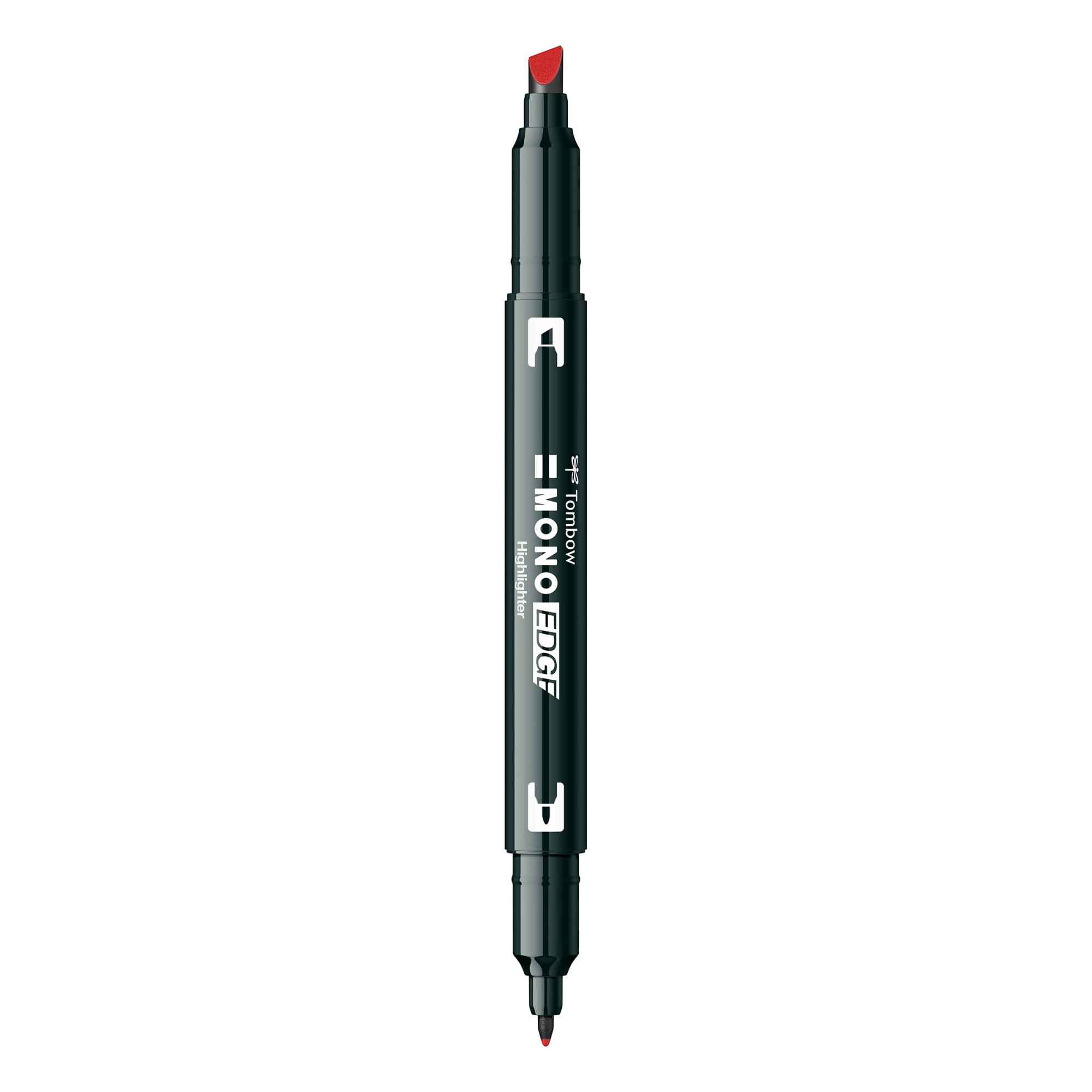 Textmarker Tombow Mono Edge 94 Coral, rosu