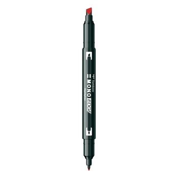 Textmarker Tombow Mono Edge 94 Coral, rosu Textmarker Tombow Mono Edge 94 Coral, rosu
