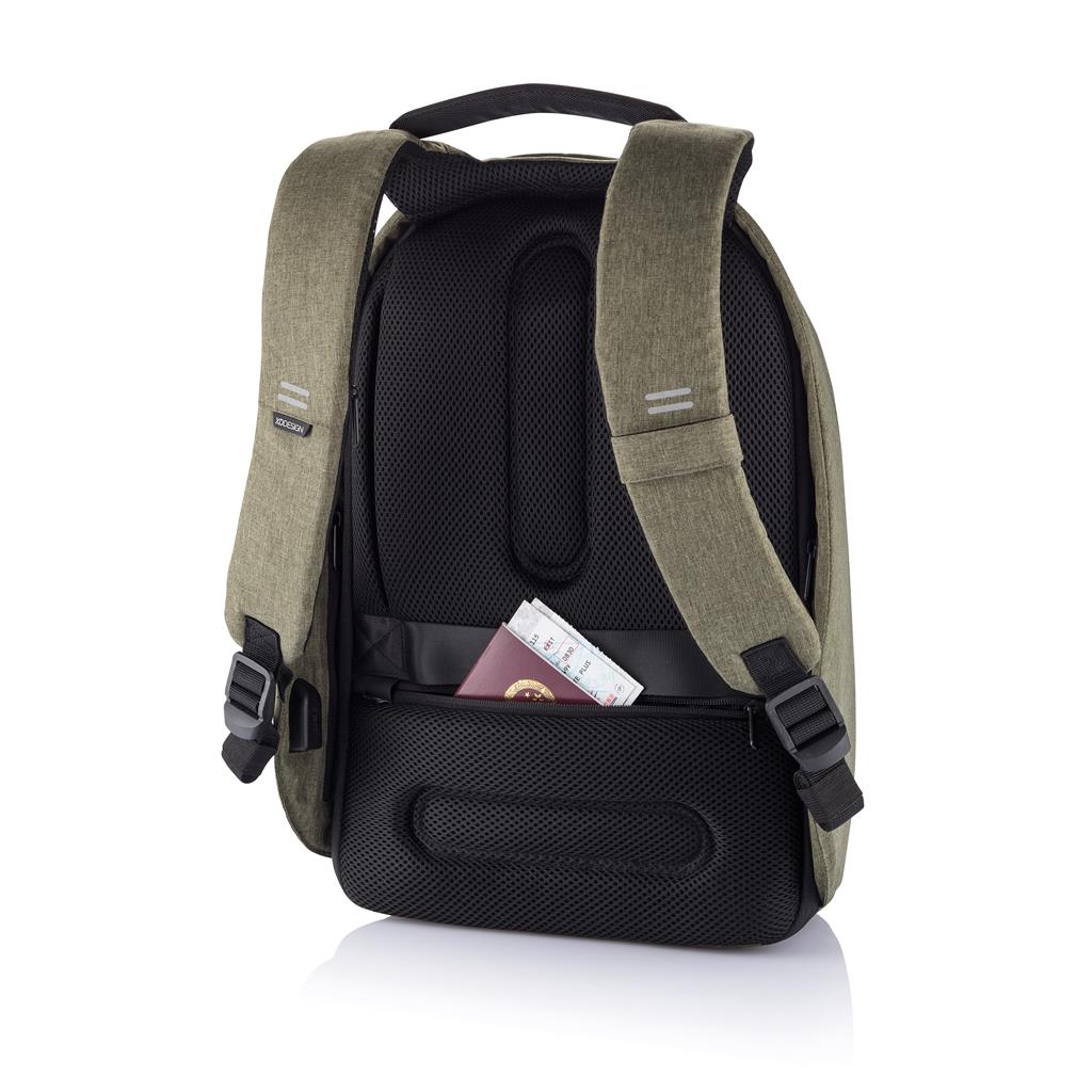 Rucsac Laptop Antifurt Bobby, Hero Regular, 15.6 inch, Verde