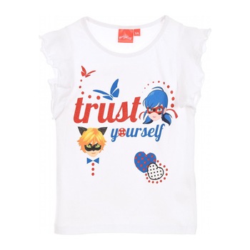 Tricou alb, Trust yourself Tricou alb, Trust yourself