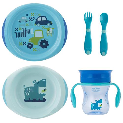 Set Chicco complet Hranire 12 luni+, BOY