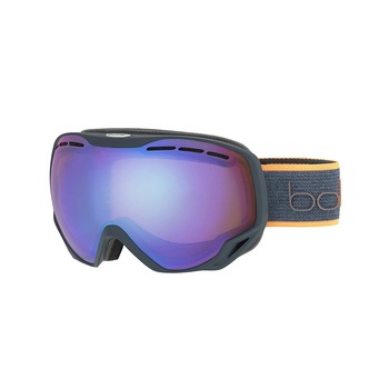 Ochelari de Ski Bolle Emperor Gri-Orange,Marime M-L,Lentila S2 Ochelari de Ski Bolle Emperor Gri-Orange,Marime M-L,Lentila S2
