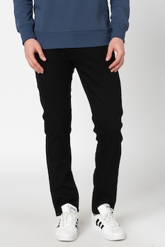 Jack & Jones, Blugi slim fit Glenn, Negru, W31-L32