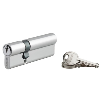 Cilindru standard Thirard „ECO” 30 x 60 mm, din aluminiu cu finisaj nichelat, mecanism cu 5 pini Cilindru standard Thirard „ECO” 30 x 60 mm, din aluminiu cu finisaj nichelat, mecanism cu 5 pini