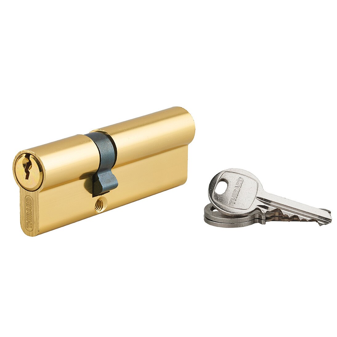 Cilindru standard Thirard „ECO” 35 x 50 mm, din aluminiu, mecanism cu 5 pini, 3 chei